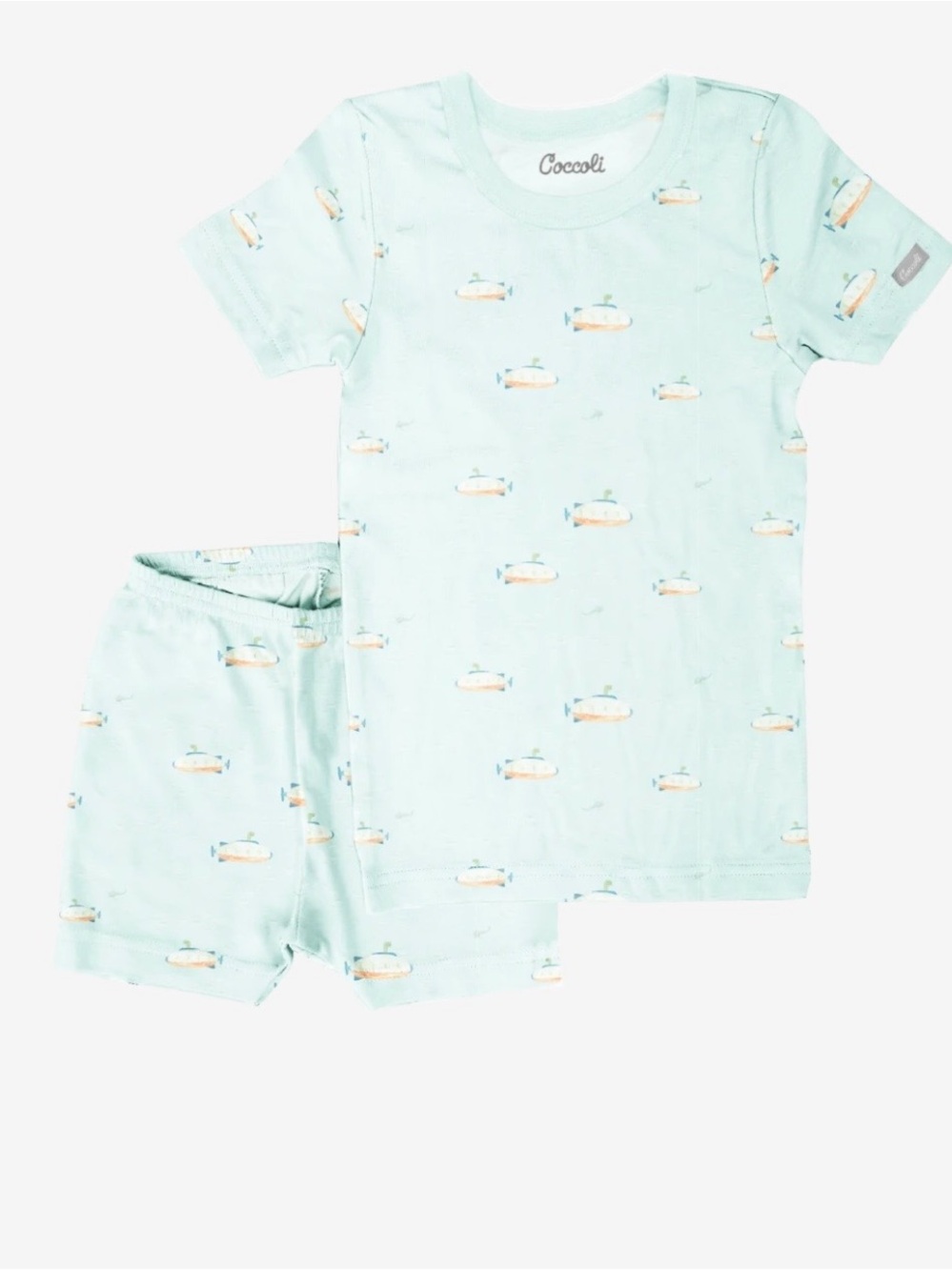 Coccoli Kid Boy SS Modal Pyjama Submarine- Size 5 years